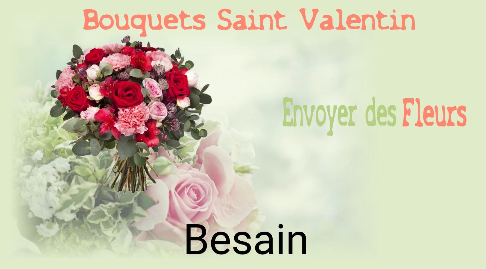 Roses de Saint-Valentin livrées à Besain