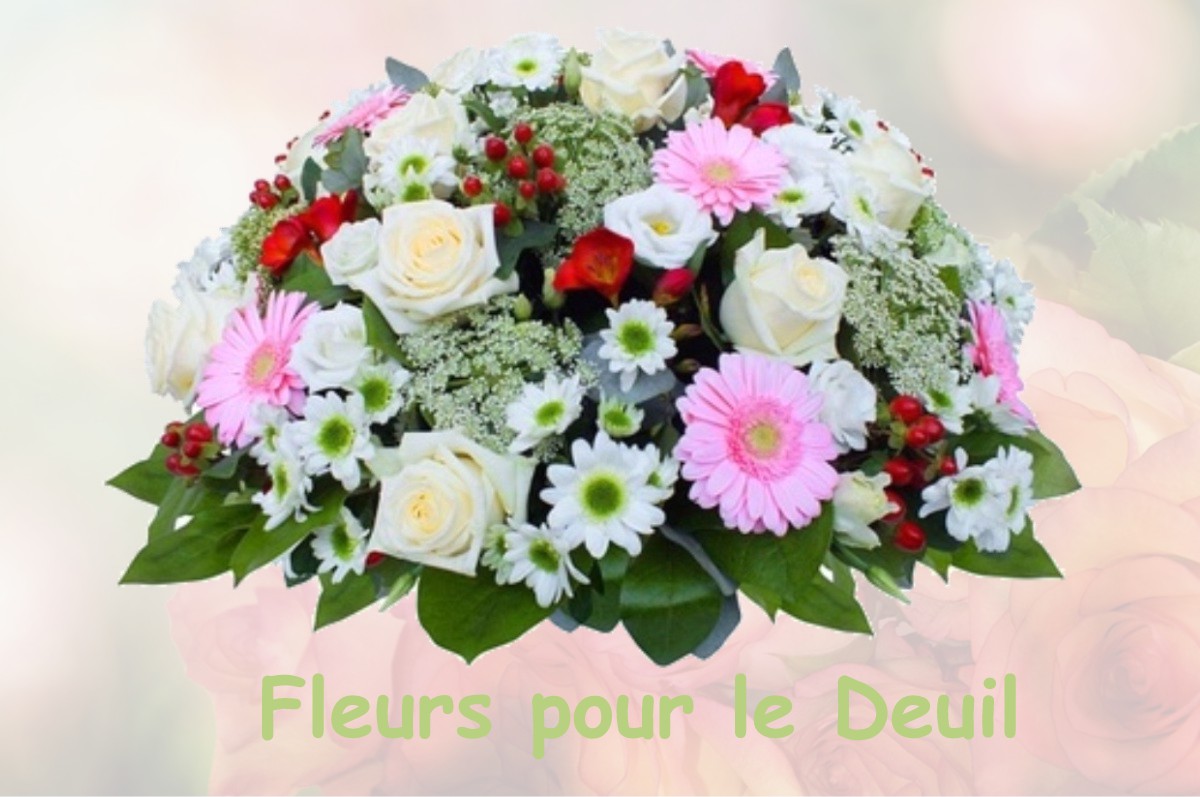 fleurs deuil BESAIN